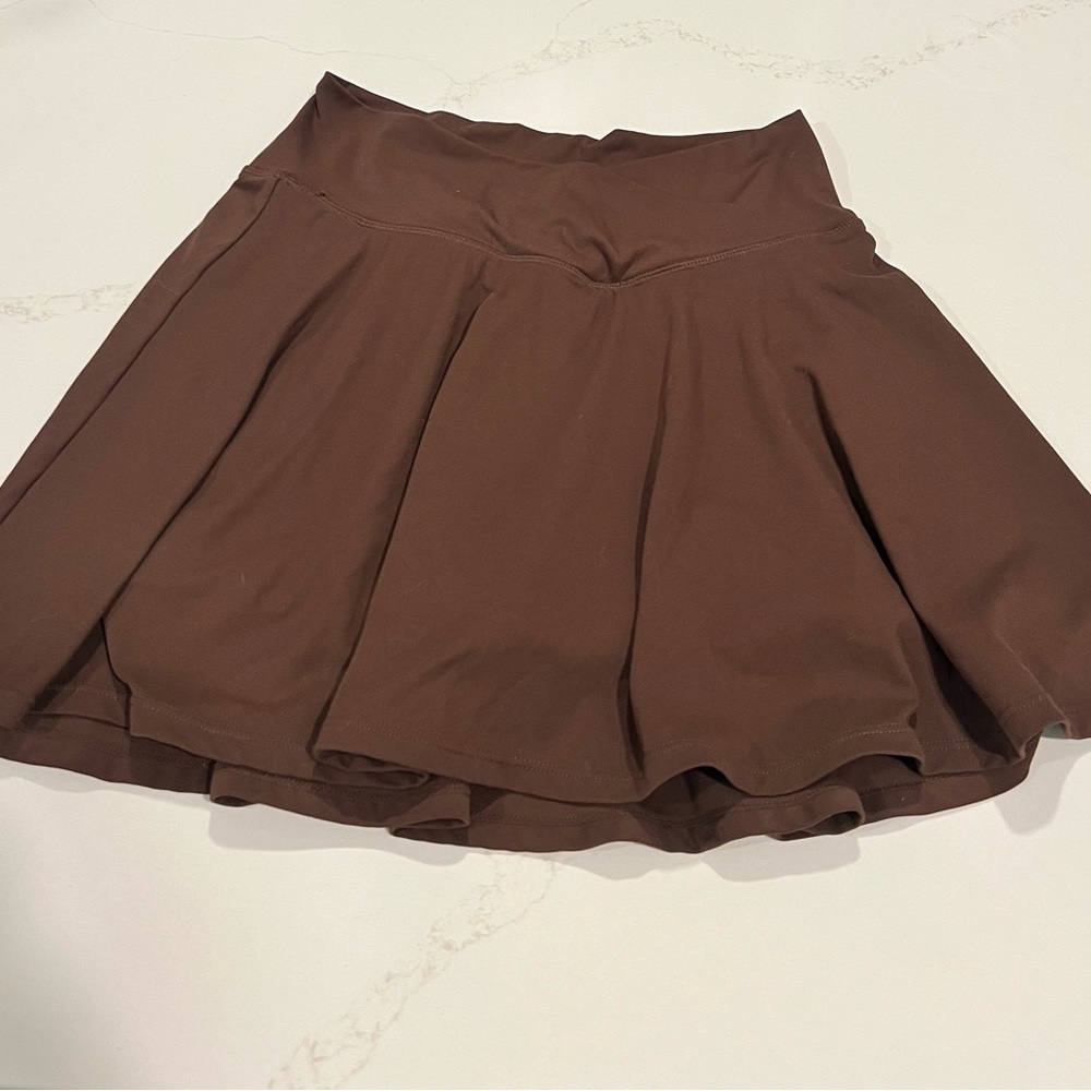 Elegant Brown Women's Skirt